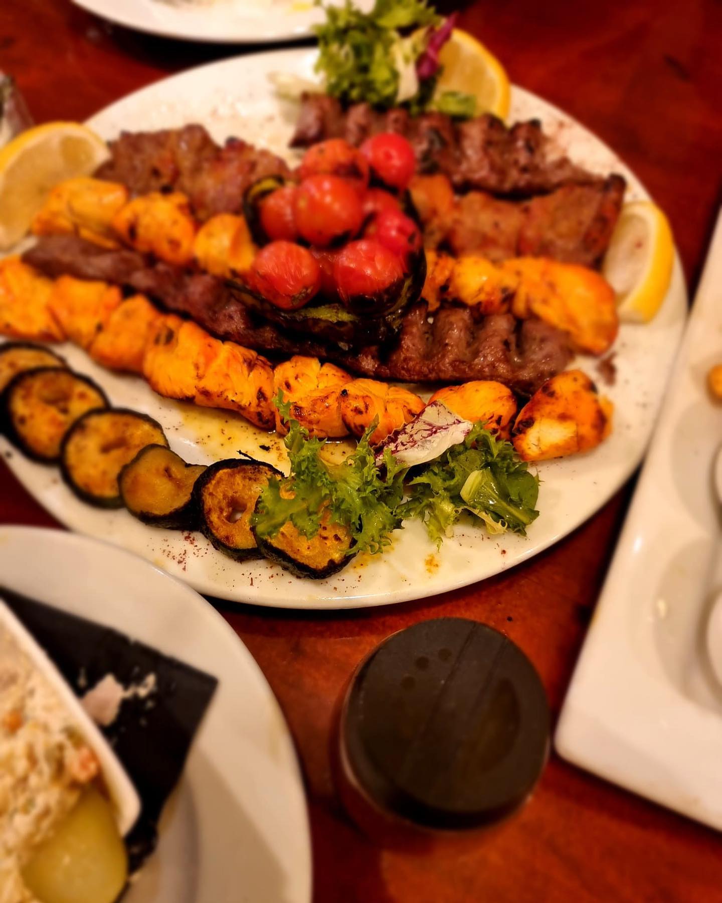 a Wide Range of Delicious Persian Dishes Served at Shandiz Restaurant in Sunderland