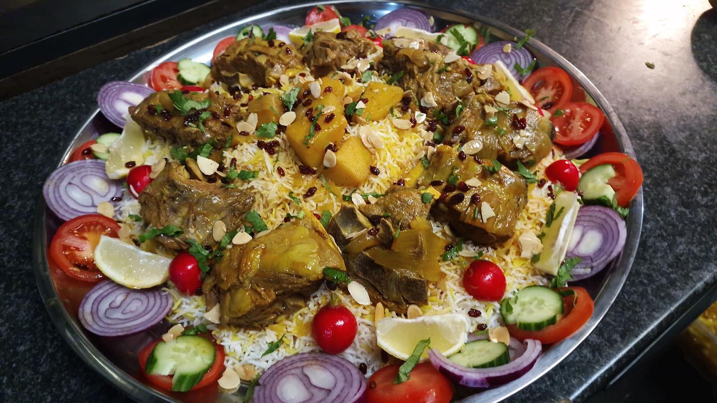 a Wide Range of Delicious Persian Dishes Served at Shandiz Restaurant in Sunderland